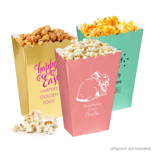 Design Your Own Easter Mini Popcorn Boxes